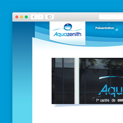 Site Internet Aquazenith